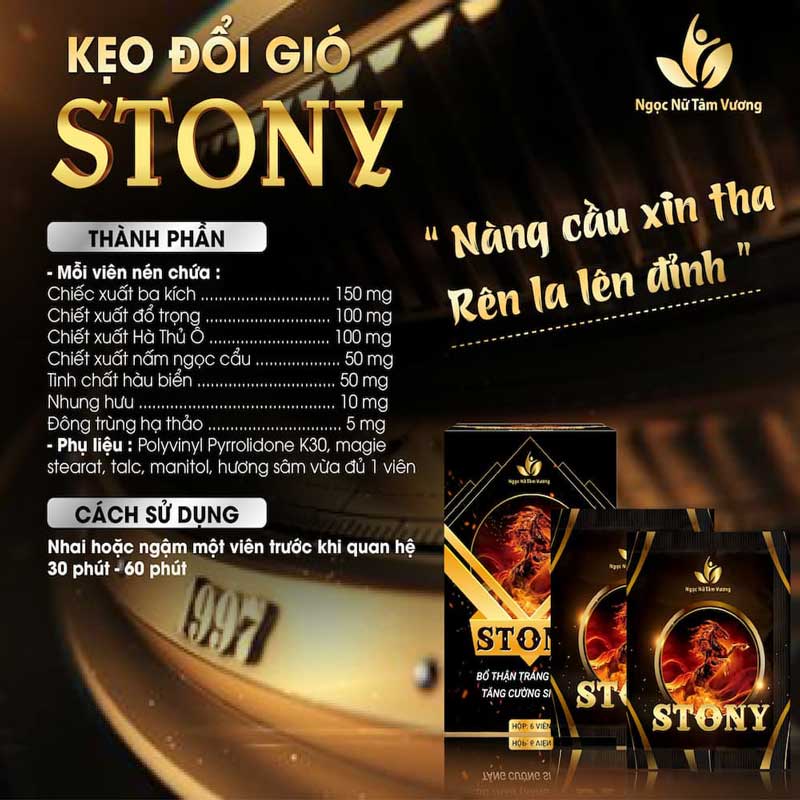  Nơi bán Kẹo Stony chính hãng giá sỉ