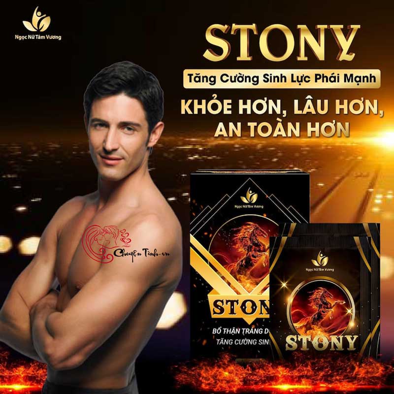 Kẹo Stony chính hãng thảo dược thiên nhiên tăng khoái cảm an toàn nam giới 