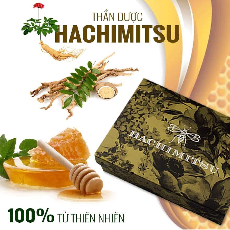 Tinh chất tăng cường sinh lý Hachimitsu nhân sâm mật ong chính hãng 