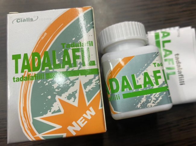 Thuốc cường dương Tadalafil 100mg hỗ trợ sinh lý nam hộp 10 viên 