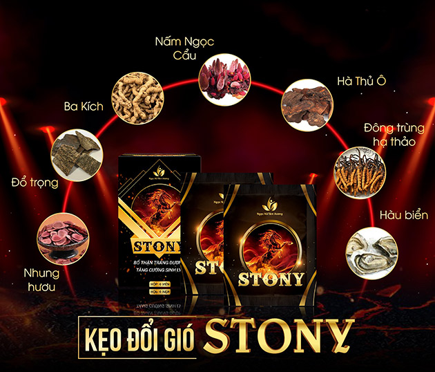 Kẹo đổi gió Stony tăng sinh lý nam tăng ham muốn tự nhiên