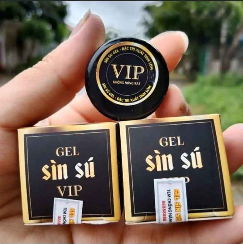 Gel sìn sú cao cấp chính hãng thành phần nhân sâm kéo dài quan hệ