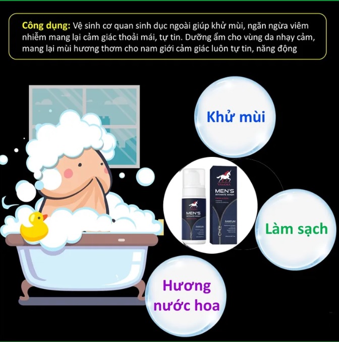  Mua Bọt vệ sinh nam Vamora mát lạnh 100ml cao cấp