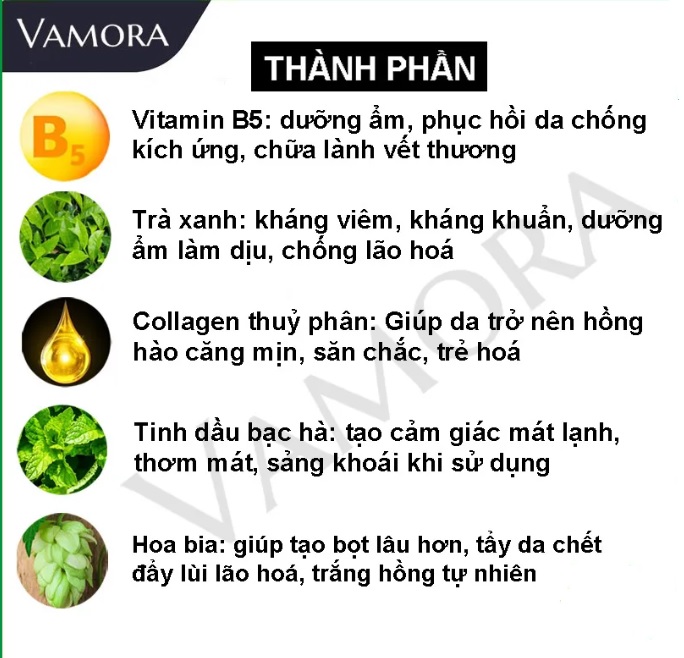  Mua Bọt vệ sinh nam Vamora mát lạnh 100ml cao cấp