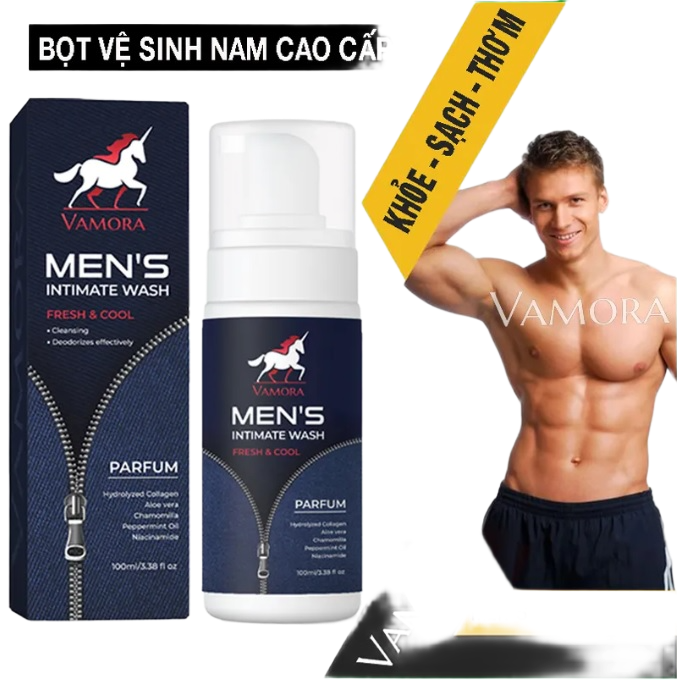  Mua Bọt vệ sinh nam Vamora mát lạnh 100ml  cao cấp 