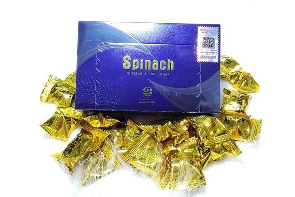 Kẹo sâm spinach tăng cường sinh lý tốt nhất khuyến mãi hấp dẫn