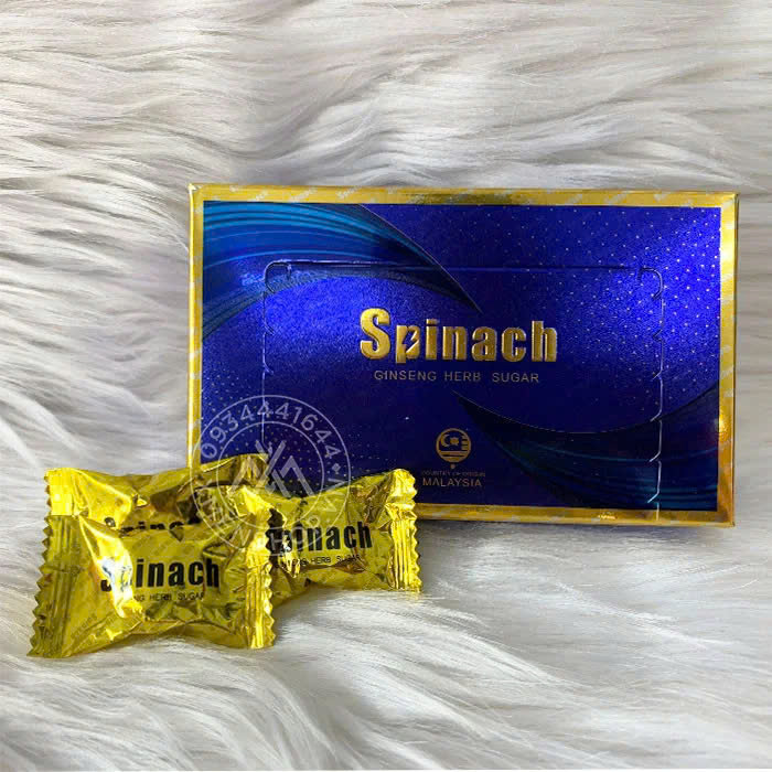 Kẹo sâm spinach tăng cường sinh lý tốt nhất khuyến mãi hấp dẫn