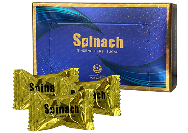 Kẹo sâm spinach tăng cường sinh lý tốt nhất khuyến mãi hấp dẫn