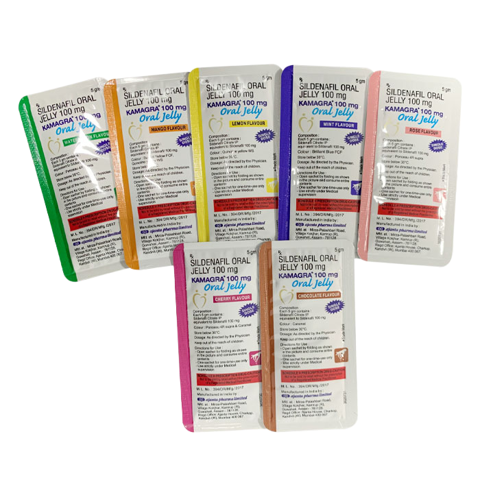 Thạch Kamagra Oral Jelly 7 Gói Tăng Sinh Lý Kéo Dài 