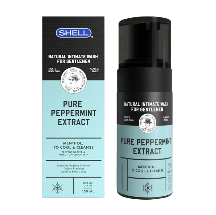  Đánh giá Dung dịch vệ sinh nam dạng bọt tinh chất bạc hà Shell Pure Peppermint Extract  hàng xách tay 