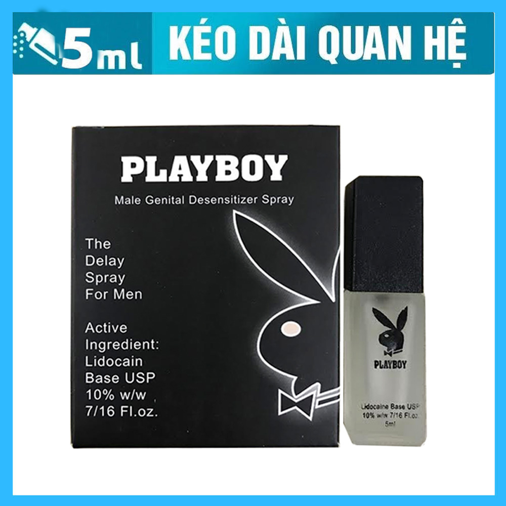 Chai Xịt Chống Xuất Tinh Sớm PlayBoy Tăng Thời Gian Quan Hệ