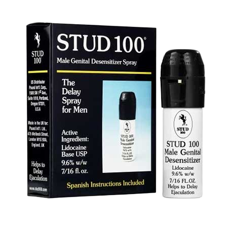  Nhập sỉ Chai xịt hỗ trợ kéo dài thời gian quan hệ Stud 100  giá sỉ 