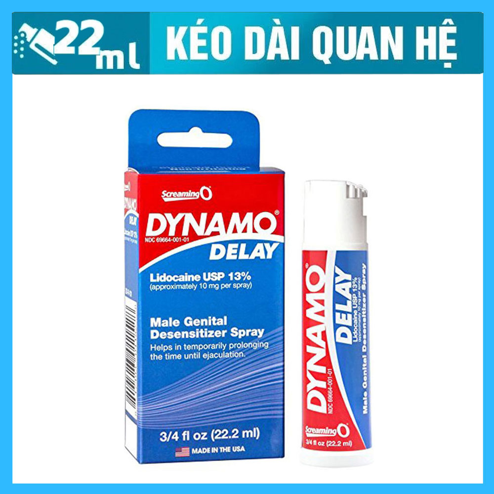 Chai Xịt Dynamo Delay Kéo Dài Quan Hệ Chống Xuất Tinh Sớm 