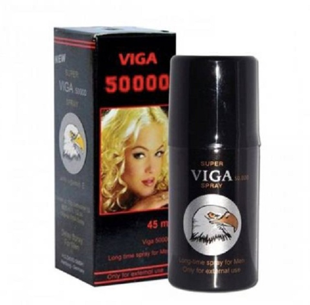 Chai xịt chống xuất tinh sớm Viga 50000 kéo dài thời gian 