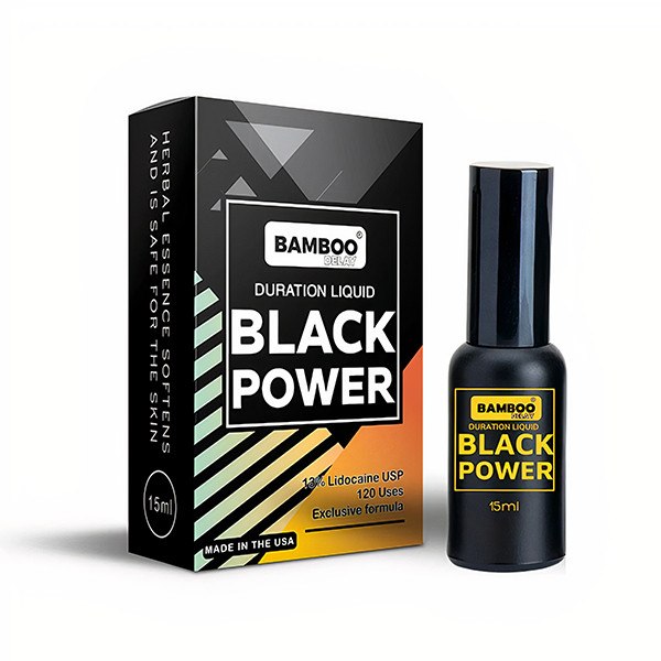 Bamboo Delay Black Power Spray 15ml USA Lasting Performance
