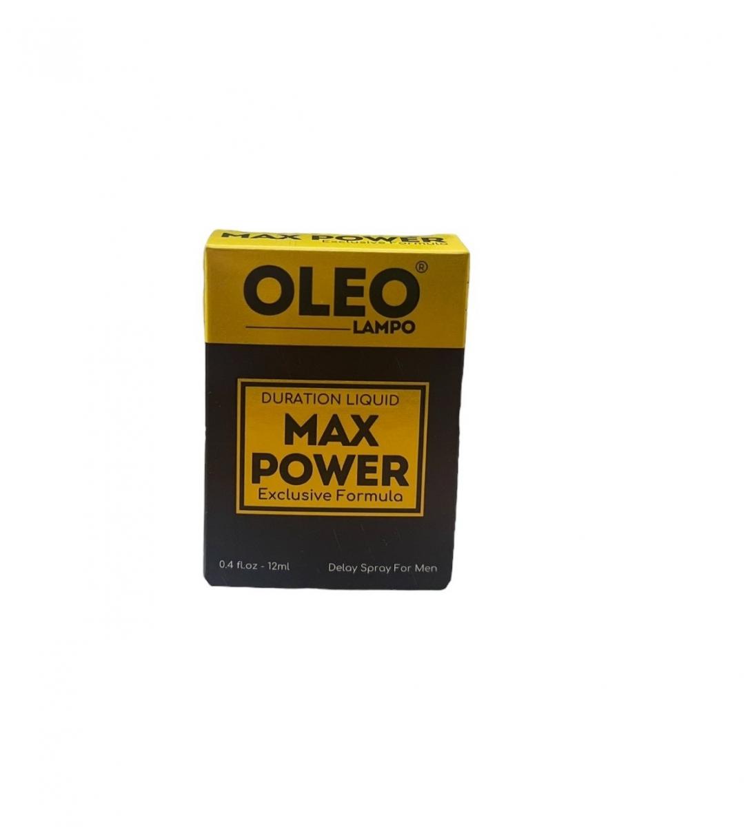 Xịt Oleo Lampo Max Power kéo dài thời gian quan hệ hiệu quả