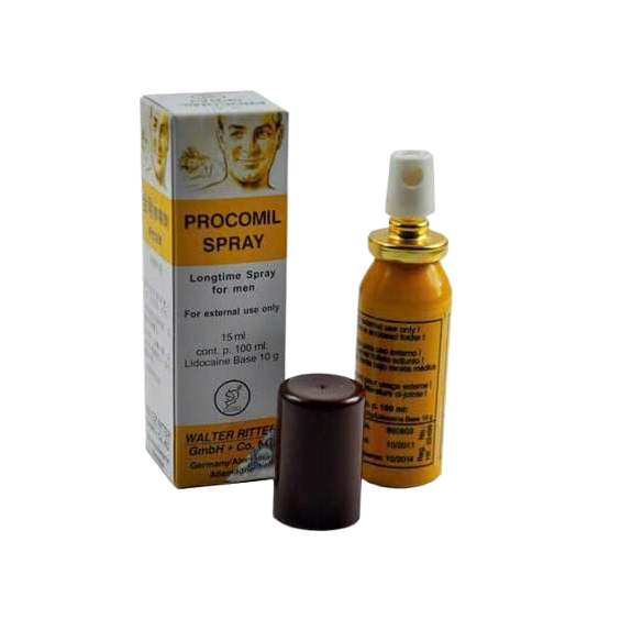 Chai xịt chống xuất tinh sớm Procomil spray 15ml hiệu quả 
