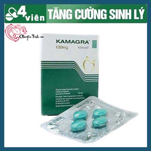 Viên uống cường dương Ấn Độ Kamagra 100 Gold cải thiện nam 