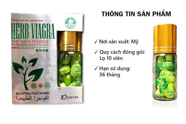 Viagra xanh tăng cường sinh lực nhanh hiệu quả an toàn mua ngay
