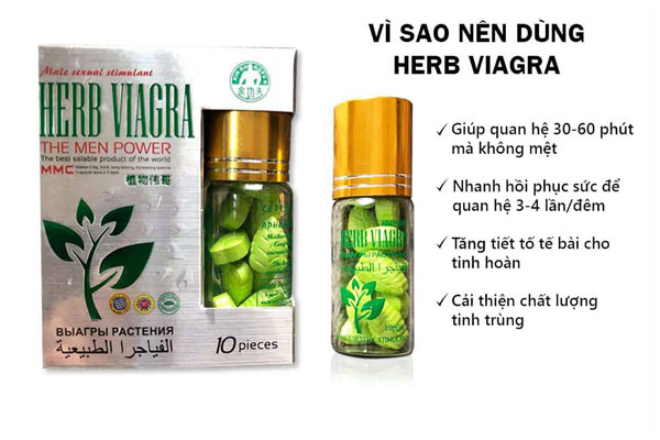 Viagra xanh tăng cường sinh lực nhanh hiệu quả an toàn mua ngay