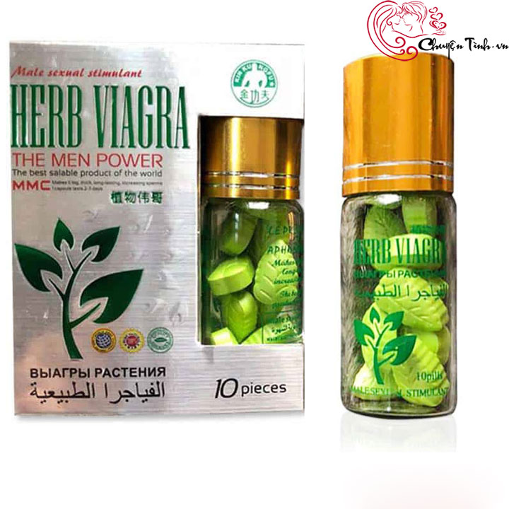 Thuốc cương dương viagra xanh tăng sinh lý nam hiệu quả nhanh 
