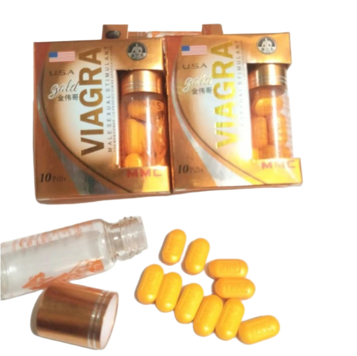 Thuốc cường dương Viagra Gold chính hãng USA bổ thận tráng dương 