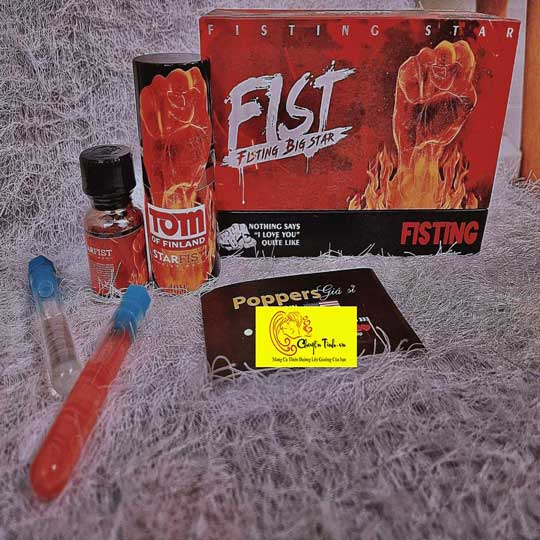 Popper Tom of Finland Star Fist đỏ 10ml chất lượng ưu đãi hấp dẫn