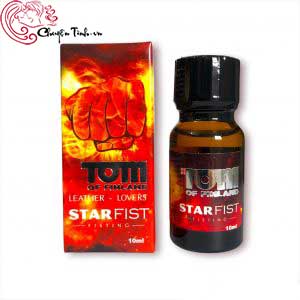 Popper Tom of Finland Star Fist đỏ 10ml chất lượng ưu đãi hấp dẫn