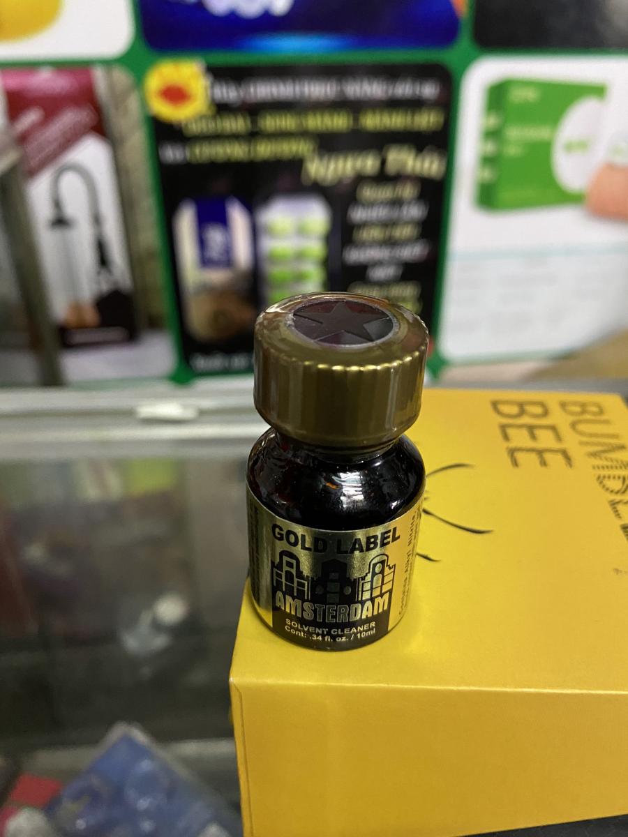 Popper Gold Label USA 10ml chính hãng Amsterdam hàng cao cấp