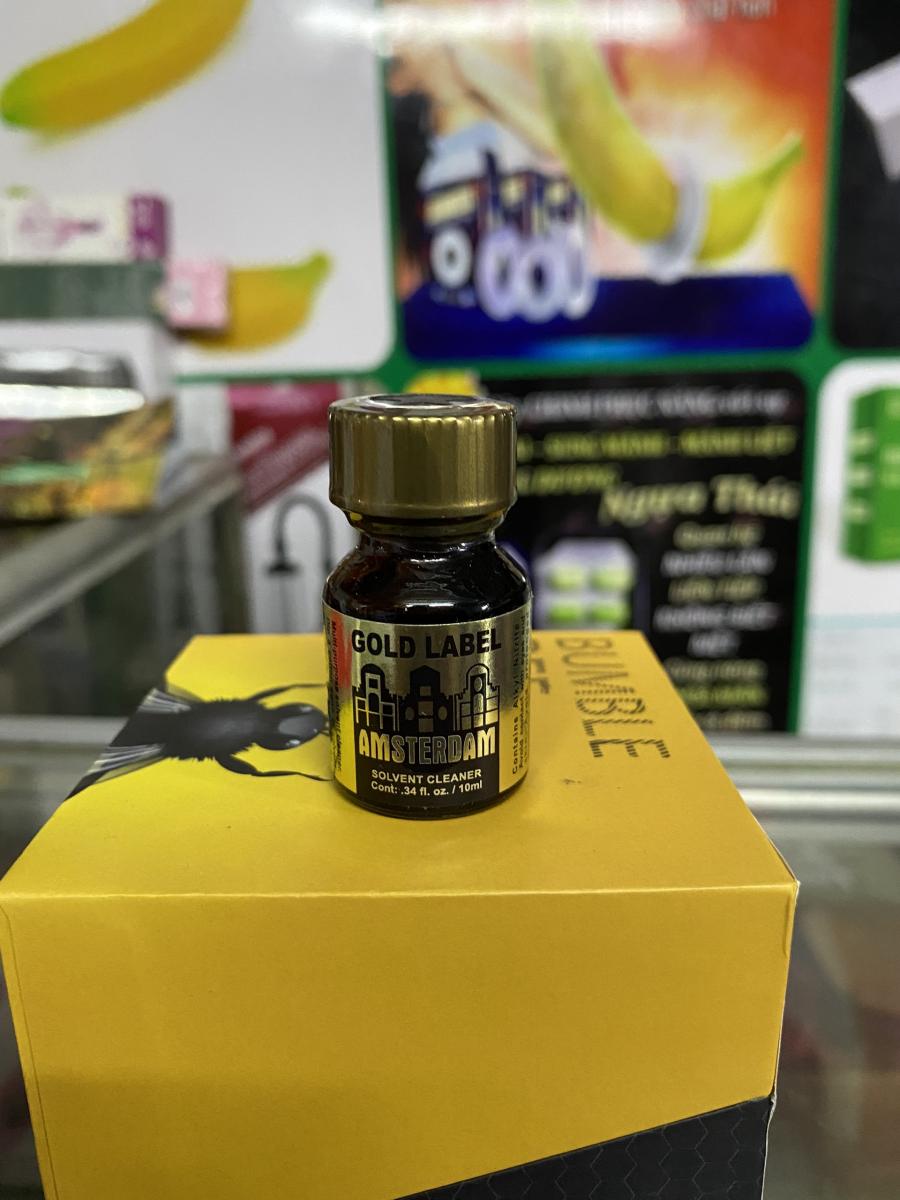 Popper Gold Label USA 10ml chính hãng Amsterdam hàng cao cấp