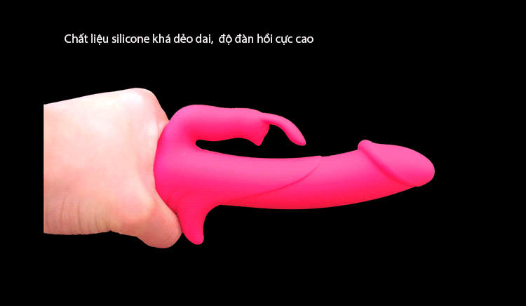 Dương vật silicon rung thúc Joko massage điểm G kích thích