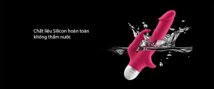 Dương vật silicon rung thúc Joko massage điểm G kích thích