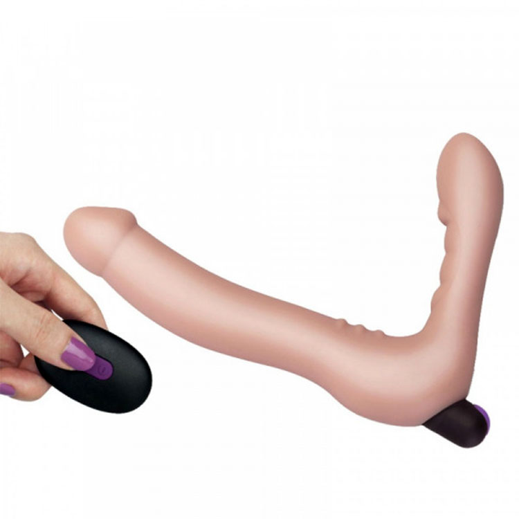 Silicone Double Ended Remote Control Vibrator