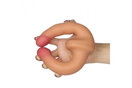 Dương vật 2 đầu mềm mại rung mạnh Lovetoy Holy Dong mới