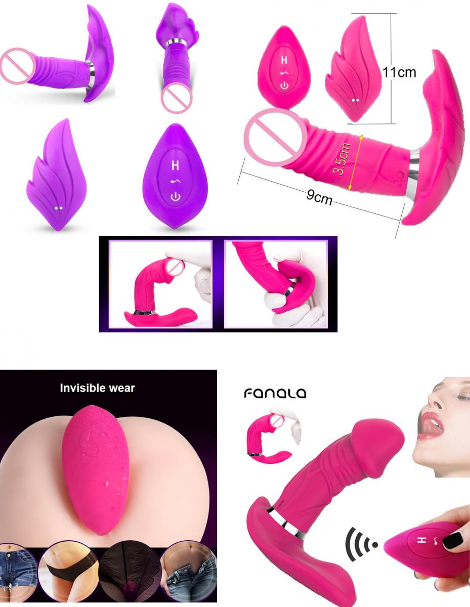 Dương vật giả Fanala đa năng rung ngoáy siêu mềm tiện dụng