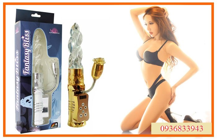 Dương vật giả rung ngoáy đa điểm cao cấp mát xa cực đã