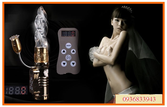 Dương vật giả rung ngoáy đa điểm cao cấp mát xa cực đã