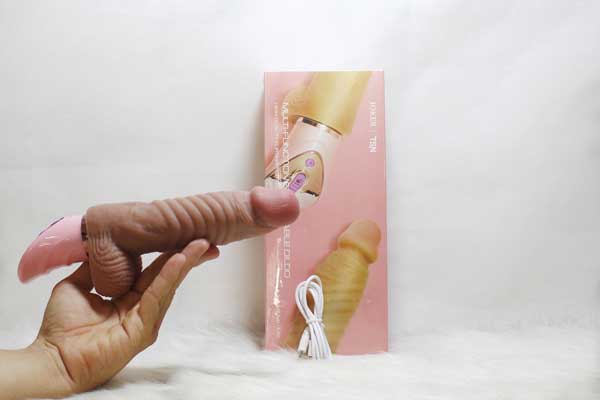 Dương Vật Silicon Joker Rung Thụt Sưởi Ấm Mềm Mại Kích Thích Mạnh