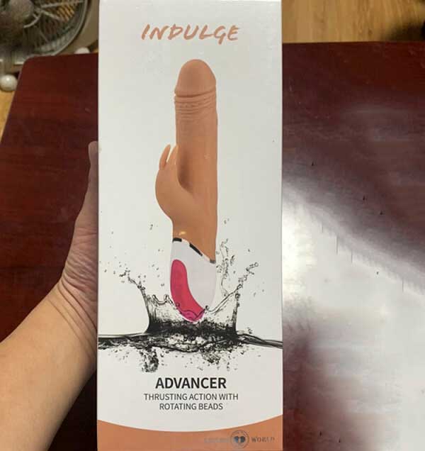 Dương vật giả rung Indulge siêu mạnh silicone y tế massage điểm G