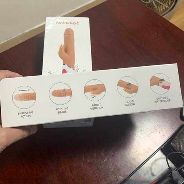 Dương vật giả rung Indulge siêu mạnh silicone y tế massage điểm G