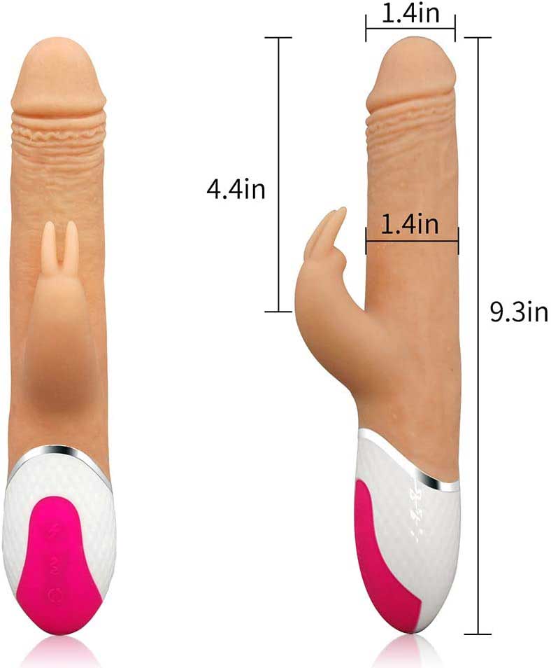 Dương vật giả rung Indulge siêu mạnh silicone y tế massage điểm G