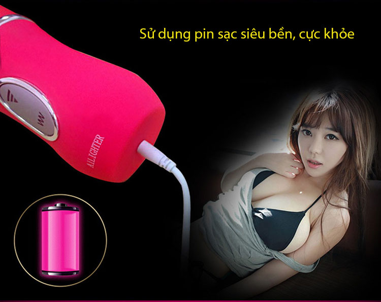 Dương vật silicon rung thụt cao cấp điều chỉnh nhiệt độ mạnh mẽ