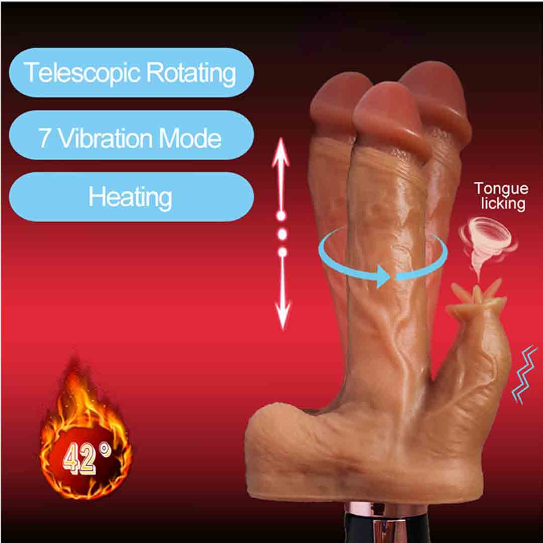 Máy Rung Liếm Dương Vật Thụt Tự Nhiệt Chất Lượng Cao