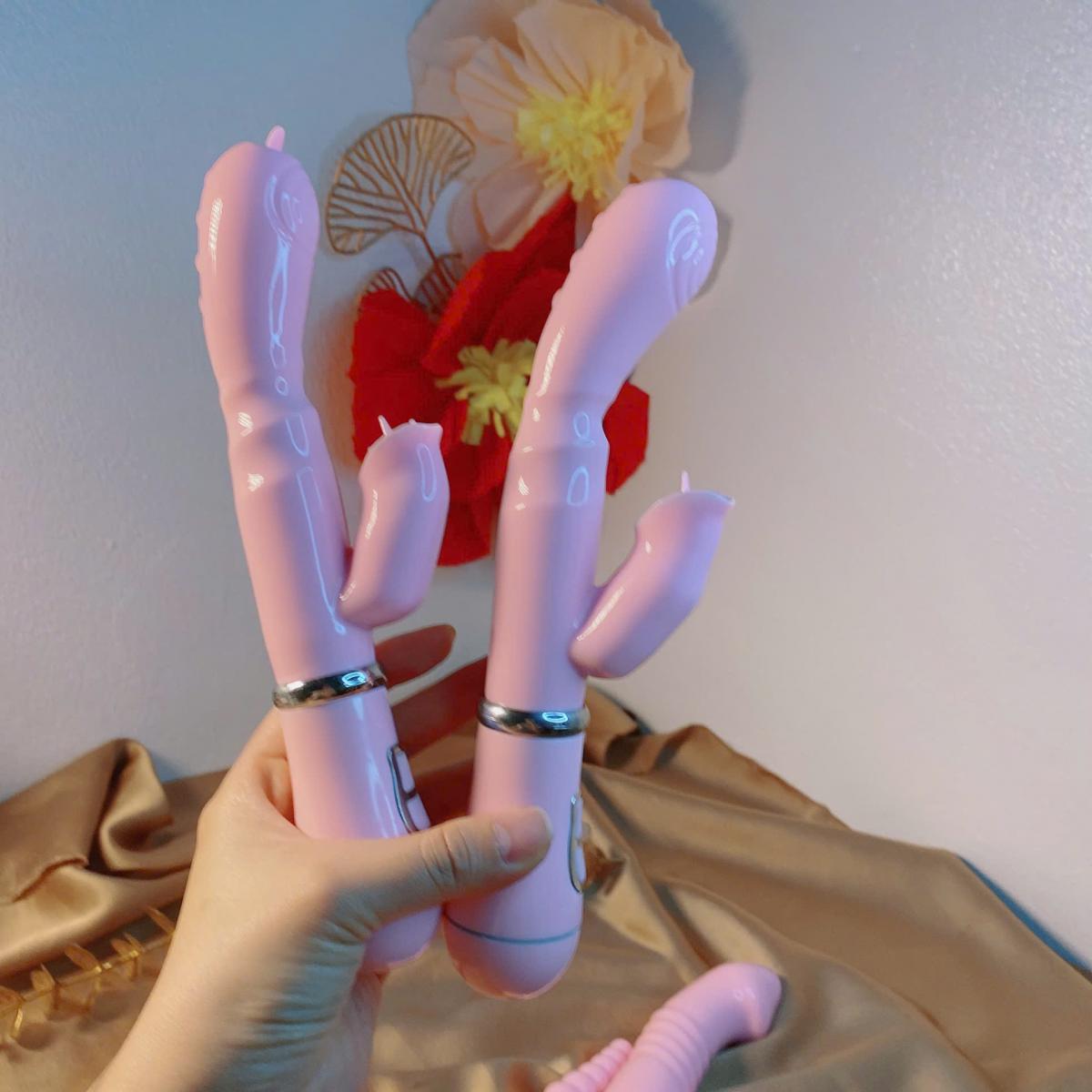 Massage điểm G rung siêu mềm mại kích thích cực mạnh