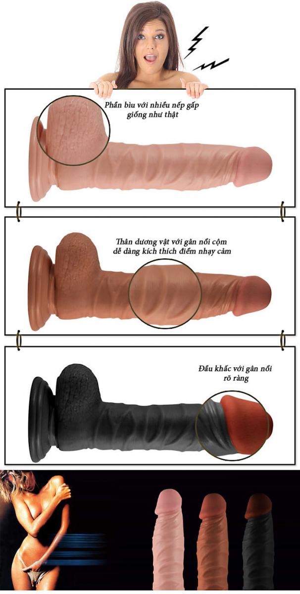 Lovetoy Extrem 8.5 inch Rung Mạnh Kích Thước Lớn Hấp Dẫn