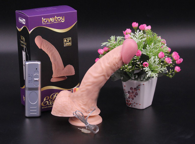  Bỏ sỉ Dương vật có rung size bự Lovetoy Extrem 8.5 inch cao cấp