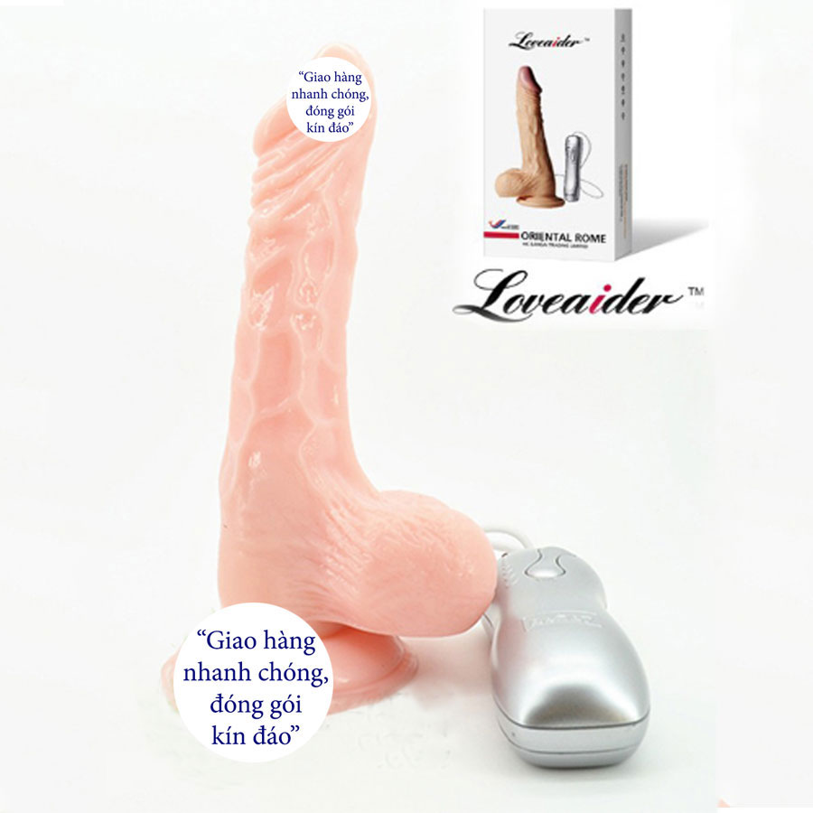 Dương vật giả Loveaider rung 7 chế độ kích thích siêu đỉnh