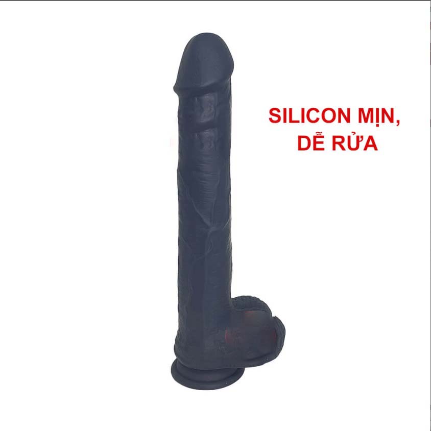 Dương vật giả gắn tường đa kích cỡ siêu mềm mại không rung