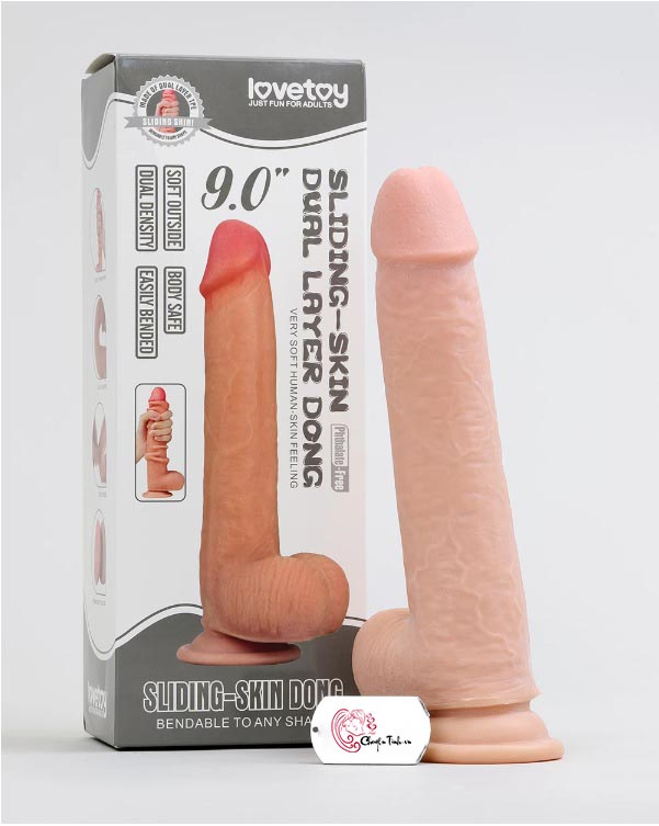 Dương vật giả Lovetoy sliding 9 inch