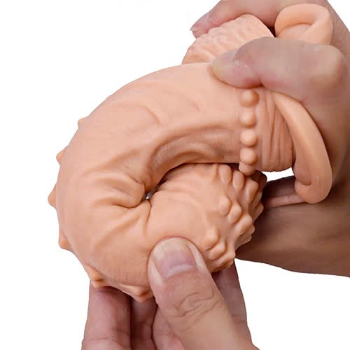 Dương vật giả gắn tường viên bi siêu mềm mại kích thích cực đỉnh